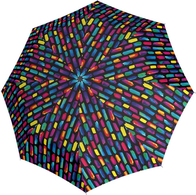 Knirps A.200 M Duomatic - Zakparaplu Regenschirm (create black)