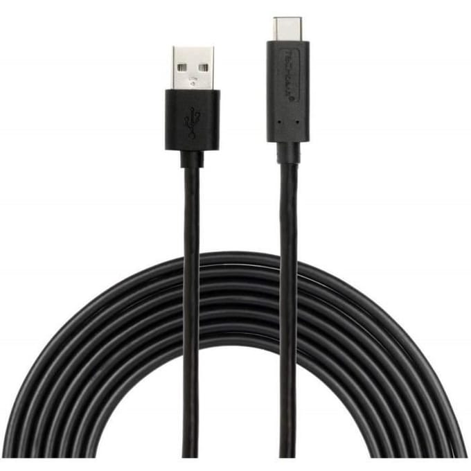 Câble de chargement - Nintendo - Switch Lite - USB Type C - 1m - 3A - Noir noir