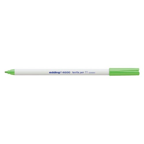 Textielmarker edding 4600 rond 1mm lichtgroen