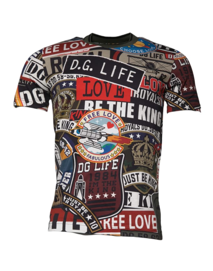 Patchwork Graphic T-shirt