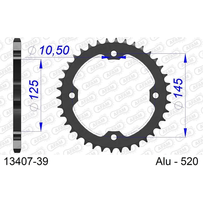 Tandwiel Afam 520 39 dents