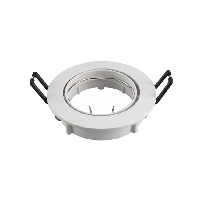 Ledvion - LED Inbouwspot Amsterdam - GU10 - Zwart - Ø82 mm