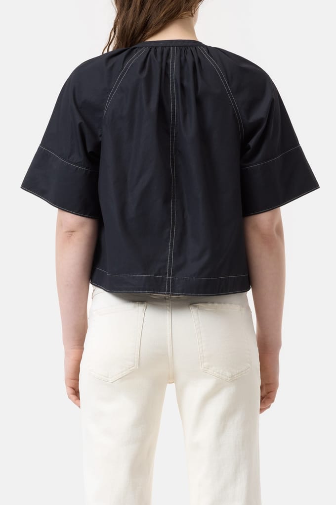 Closed Cropped Top Black Taglia: S | Magliette intime Outlet | Donna | Nero