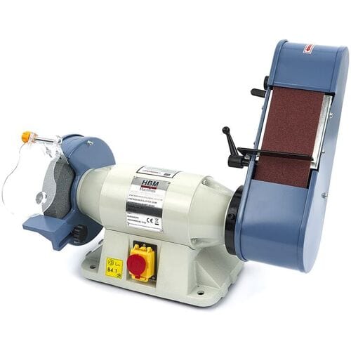 HBM 200 mm Slijpmachine en Bandschuurmachine