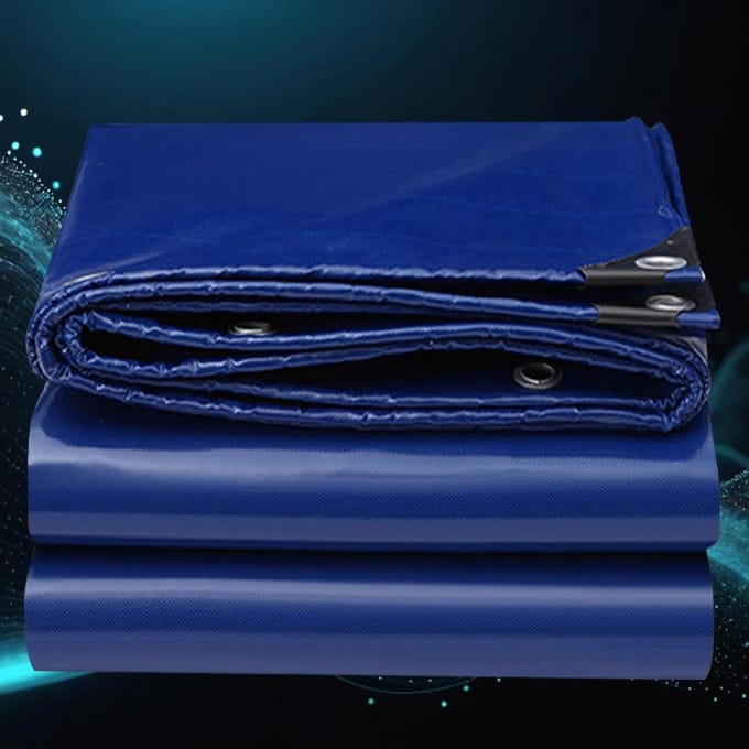 Waterdicht Zeil - Afdekzeil Dekzeil - Buiten Beschermen - Scheurvast Polyethyleen - 2.2 x 2.6 m - Blauw