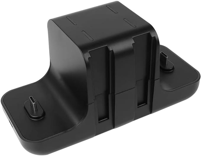 SnelShoppen - 6-in-1 Oplaadstation voor Joy Con en Switch Pro Controllers, Snelle Oplader met Indicatorlicht voor 4 Joy-Con en 2 Switch Pro Controller