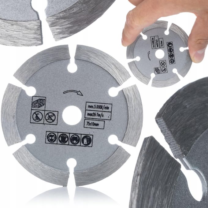 Rosfix Mini Slijper MBB12V Set Blue Bird - Accu 12V, 76mm Schijf - 19.500r/min, M10 As