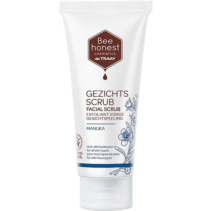 Bee Honest Gezichtsscrub Manuka - 50 ml