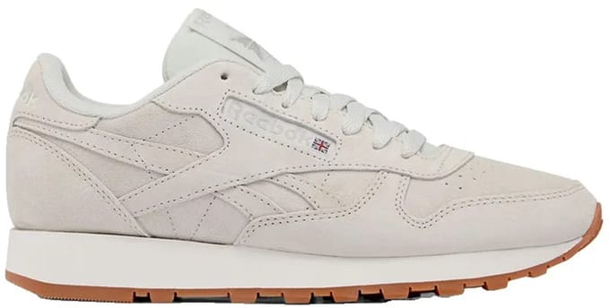 Reebok Classics Leather Schoenen Beige,Grijs EU 41 Vrouw