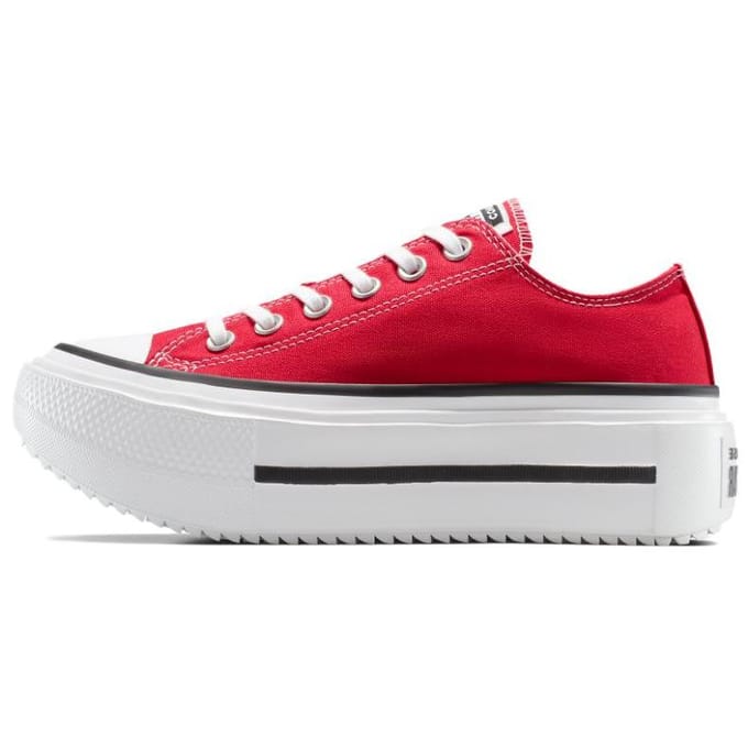 Converse Chuck Taylor All Star Lift Plateforme Double Semelle Basse 'Rouge' 39.5 white