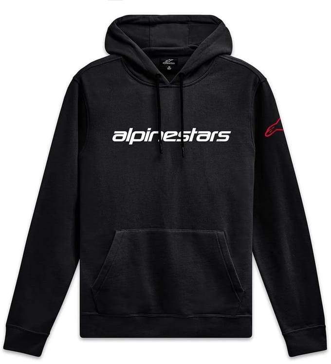 Alpinestars Linear Wordmark V3 Hoodie Zwart XL Man