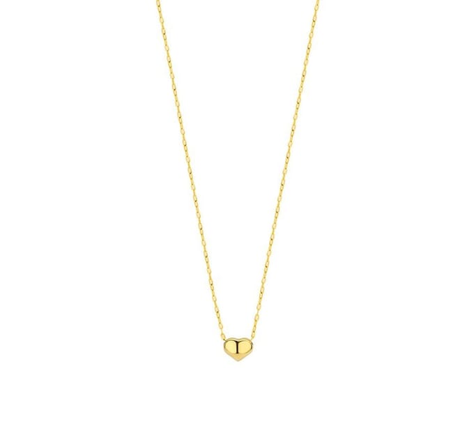 9 krt. 9K Collier hartje 1 8000119