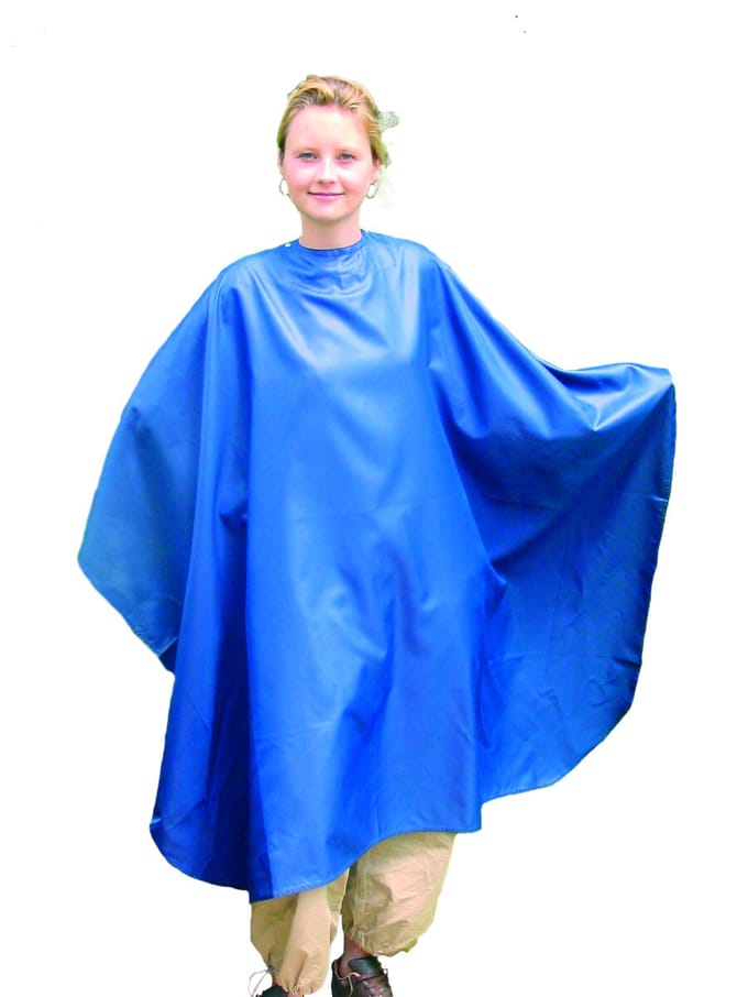 Nebur Kapmantel Maxi marine blauw 182x150cm