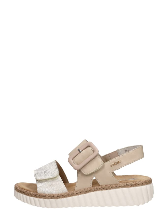 Rieker Sandalen beige Synthetisch - Dames - Maat 39