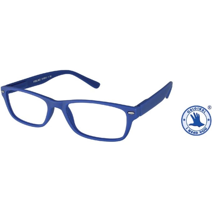 Leesbril I Need You +1.00 dpt Feeling blauw