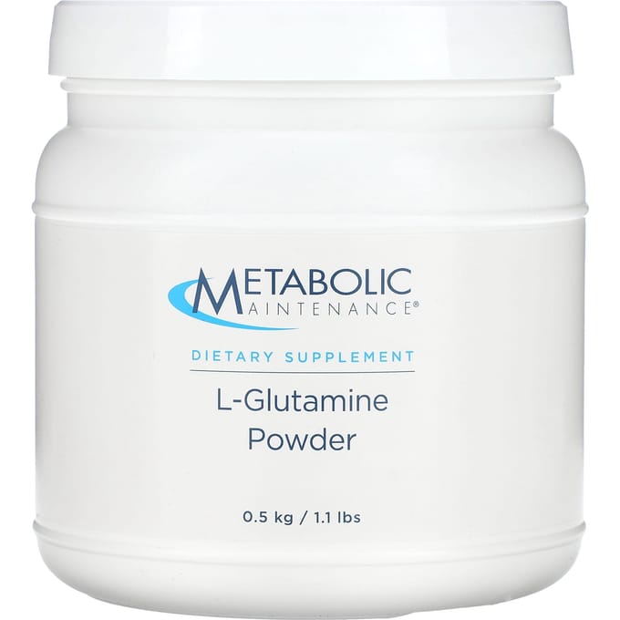 Metabolic Maintenance, Poudre de L-Glutamine, 1,1 lb (0,5 kg)