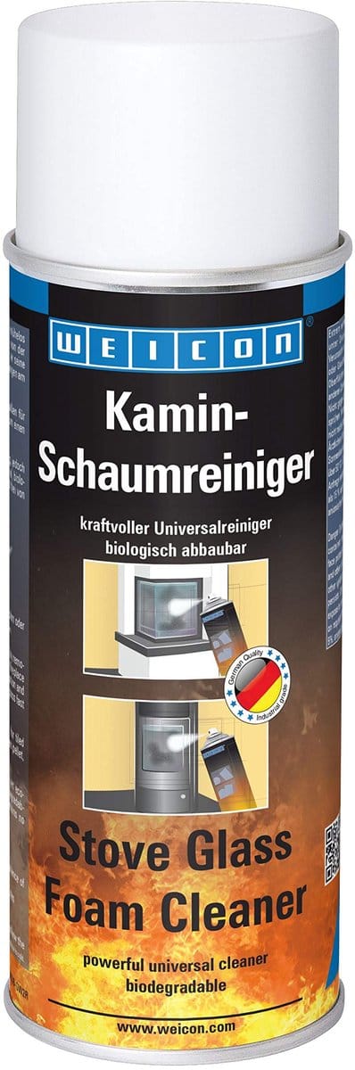 WEICON Haardschuimreiniger 400 ml – Voor haardglas en ovenglas