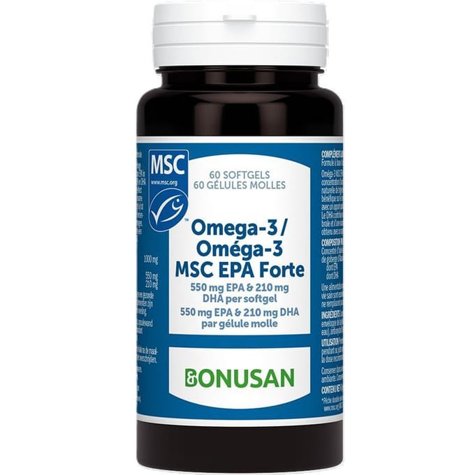 Bonusan Omega-3 MSC EPA Forte - 60 Capsules