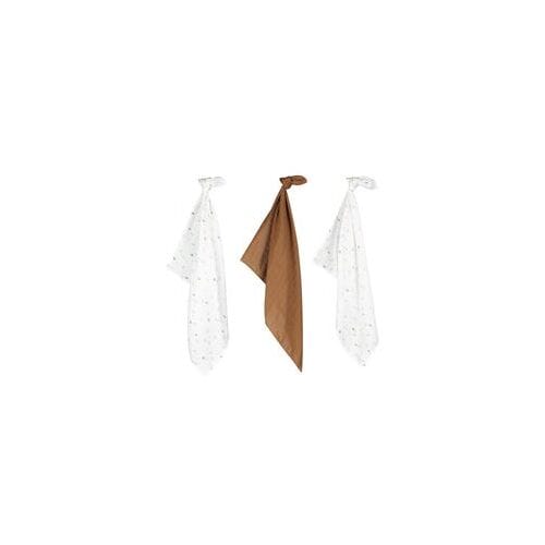 Prénatal hydrofiele luiers blaadjes 3 stuks Ivory White unisex