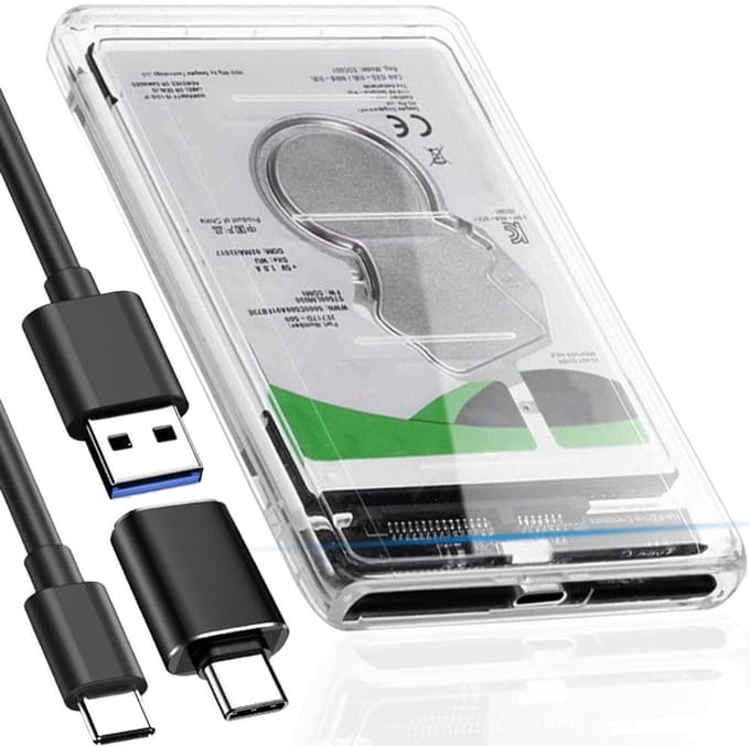 Externe behuizing voor 2.5" harde schijven en SSD's, USB 3.0, SATA III, 6Gbps, Toolloos ontwerp, UASP ondersteuning