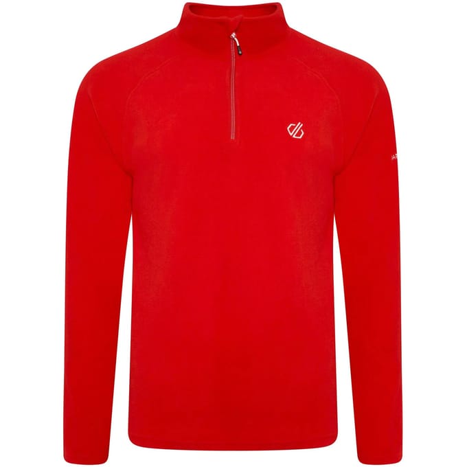 Dare 2B Heren Freethink II Fleece Top (Gevaar Rood)