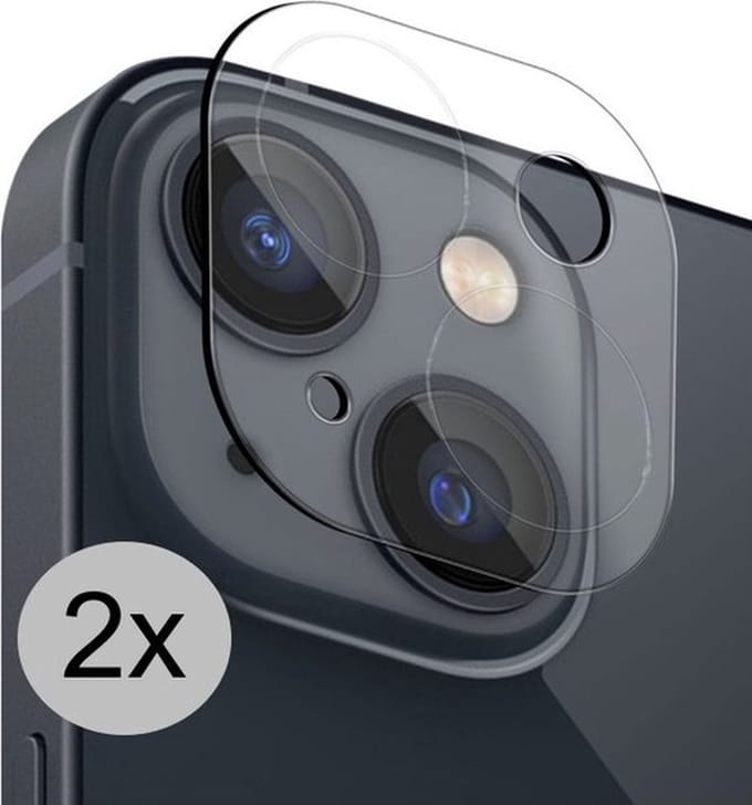 Camera lens protector geschikt voor Iphone 13 / 13 mini - 9H tempred glass protector - beschermglas voor camera