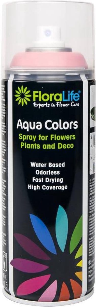 Acryl Decoratie Spuit Verf op Waterbasis | Rose | 400 ml Spuitbus
