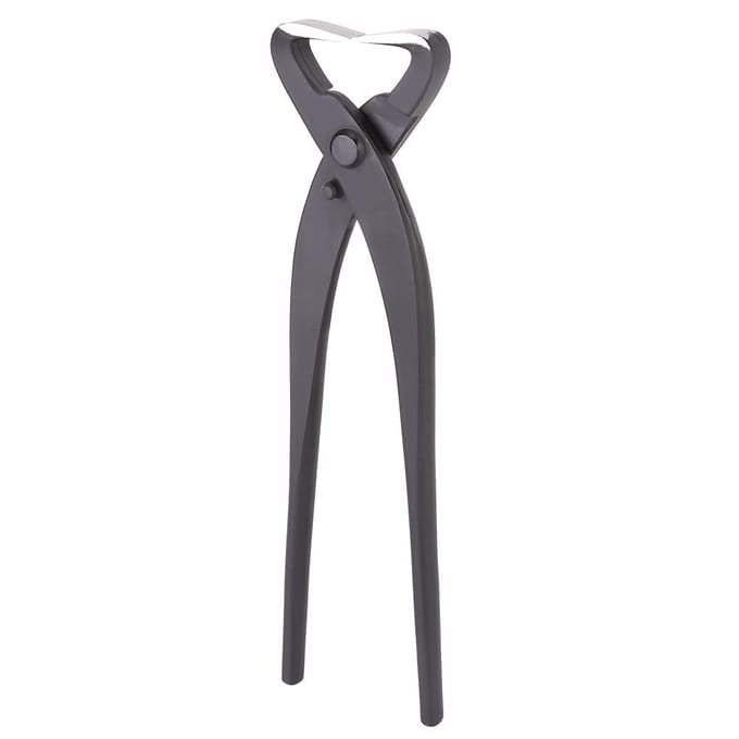 Ciseaux de Qualité en Acier pour Diviser le Tronc Outils de Modélisation Bonsaï pour Débutants 210 mm black