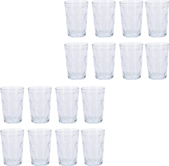 Excellent Houseware luxe drink glazen - 24x stuks - 200ml
