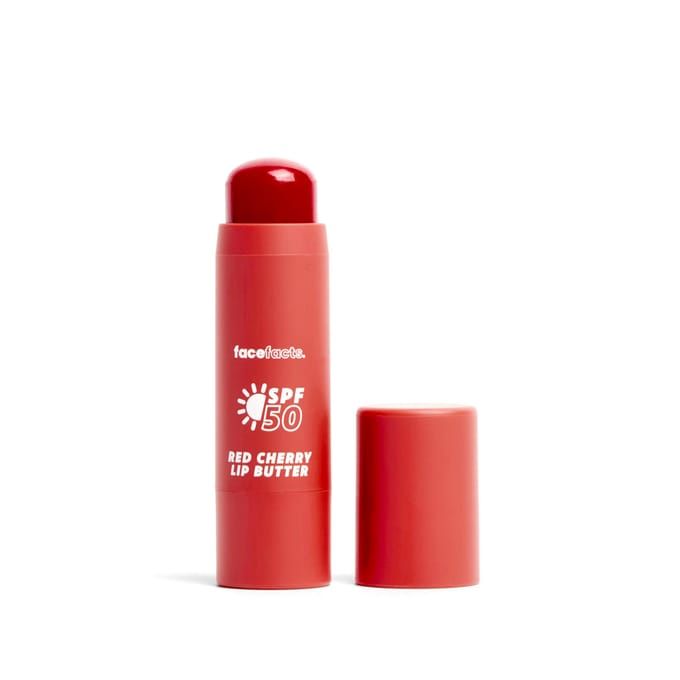 Face Facts SPF 50 Tinted Lip Butter Red Cherry 6 g