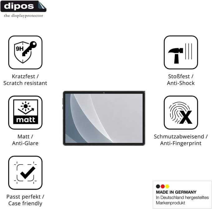 dipos – 2x Matte Pantserfolie geschikt voor UBDXBD L90 | 9H Screenprotector