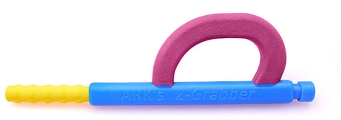 ARK Therapeutic vibrerend mondmotorisch speelgoed Z-Grabber magenta.