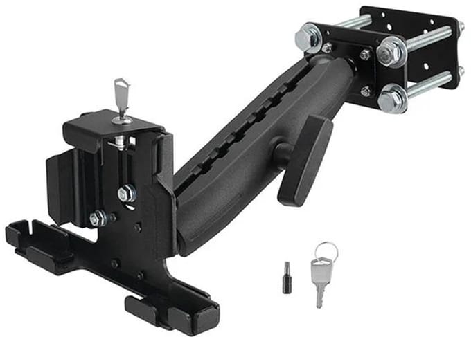 Metalen heftruckmontageset tablethouder universeel met slot