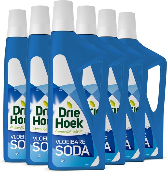 Driehoek Vloeibare Soda - 6 x 725 ml