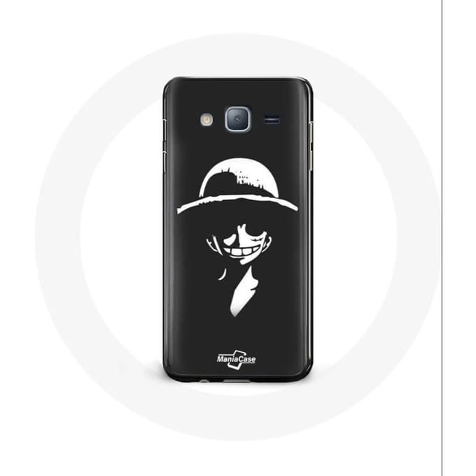 Hoesje voor Samsung Galaxy J7 Een stuk Manga Luffy Art
