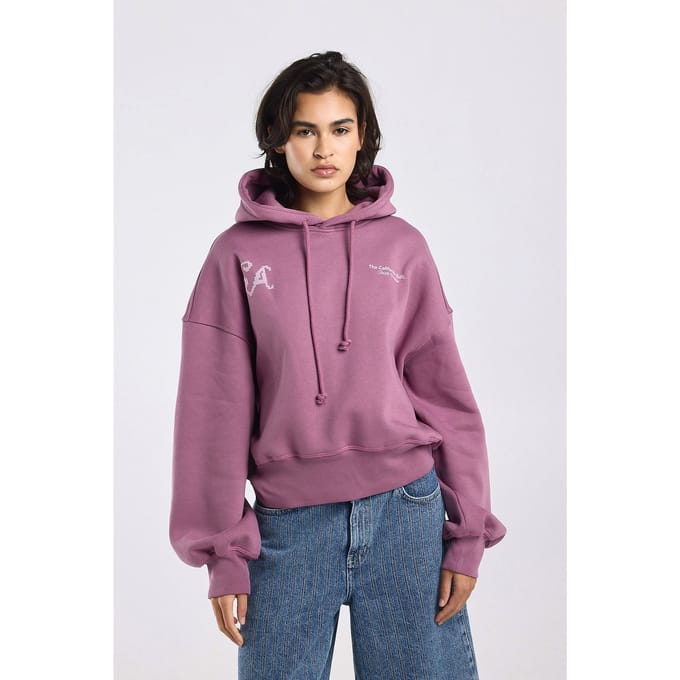 America Today Sage Hood Cassis Größe: S | Pullover Outlet | Damen