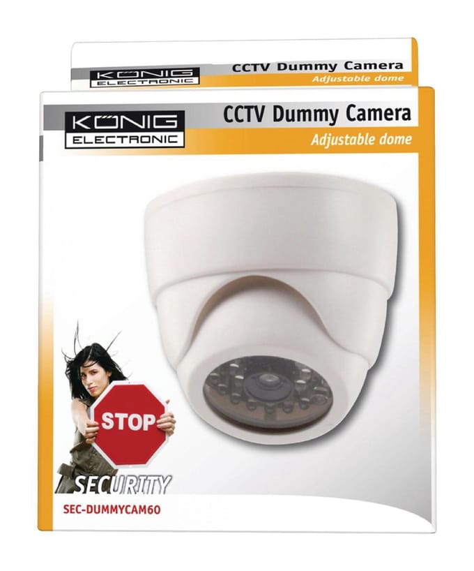Verstelbare dummy dome binnencamera (LET OP geen echte camera)
