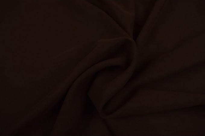 Chiffon stof - Bruin - 1 meter - Per meter - 150cm breed
