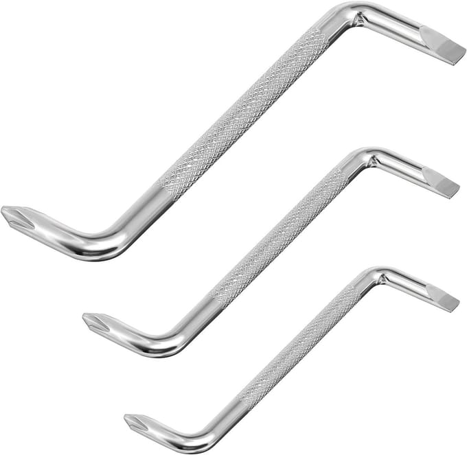 3-Piece Offset Screwdriver Set met Plat en Phillips Hoofd voor Auto Reparatie - DIY Gereedschap