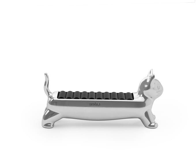 ALI CAT RING HOLDER CHROME