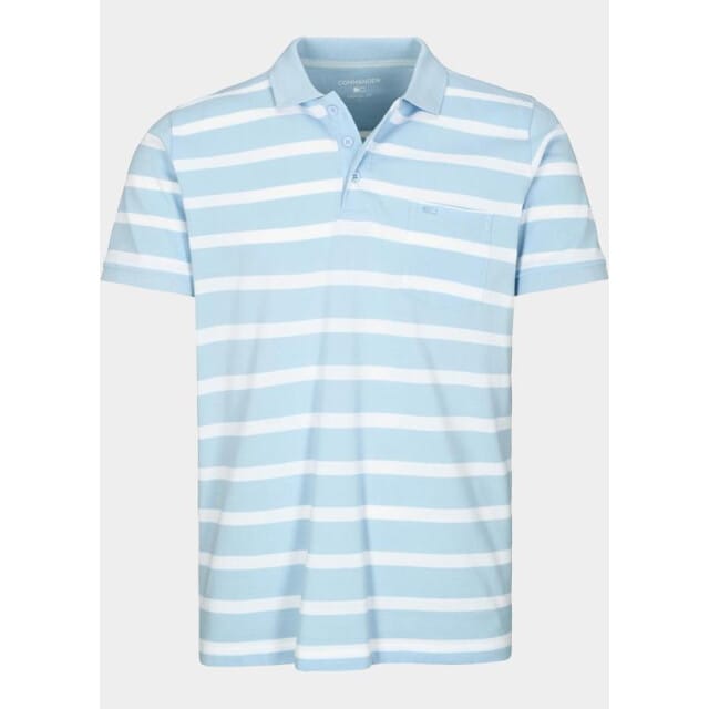 Commander flag Polo heren Blauw 214008359/641