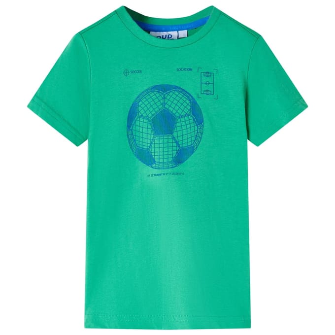 vidaXL Kindershirt 140 groen