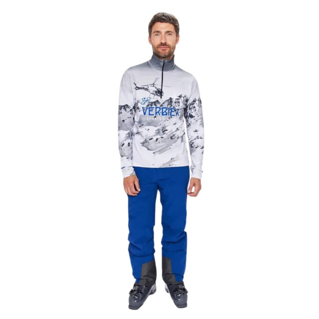 8848 ALTITUDE - lee ski sweater - Ski sweater heren - Blauw