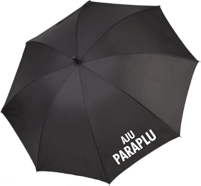 Paraplu - zwart - Aju paraplu - soBAD. | ø108 cm | groot