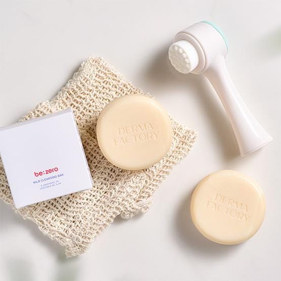 [DERMA FACTORY] Be Zero Mild Cleansing Bar 100g white