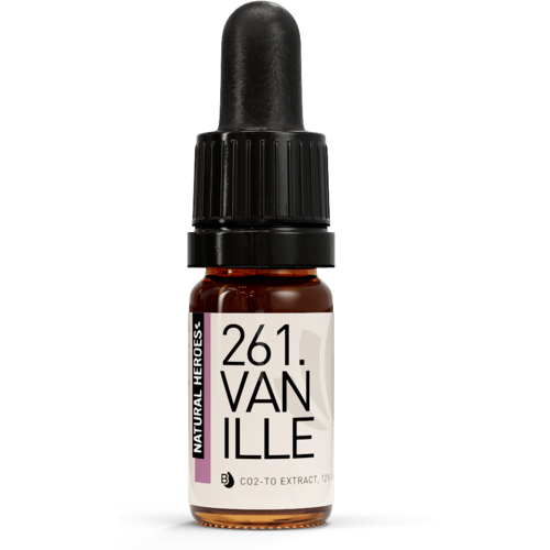 Natural Heroes Vanille CO2 Extract (12% Vanillin) (Food Grade) - 5 ml