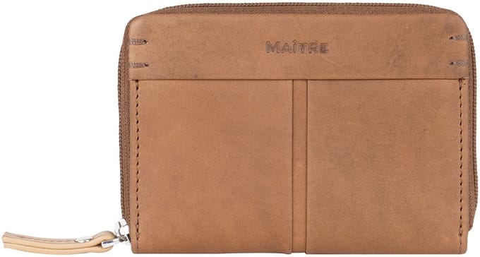 Maître Birkenfeld Dalin Kredietkaart etui RFID-bescherming Leer 11 cm - 4 Sleuven - toffee