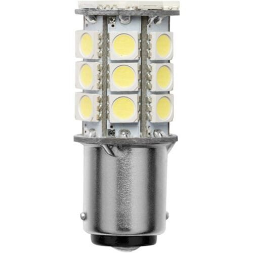 Barthelme 52143015 LED-signaallamp Daglicht-wit BA15d 10 V/DC, 30 V/DC, 10 V/AC, 18 V/AC 350 lm
