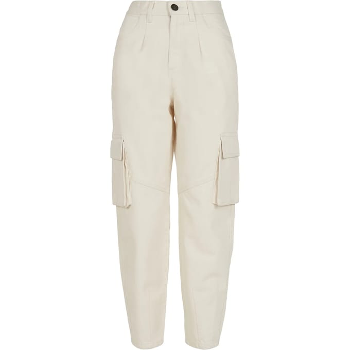 Urban Classics - Ballon Fit Twill Cargobroek - Taille, 30 inch - Beige