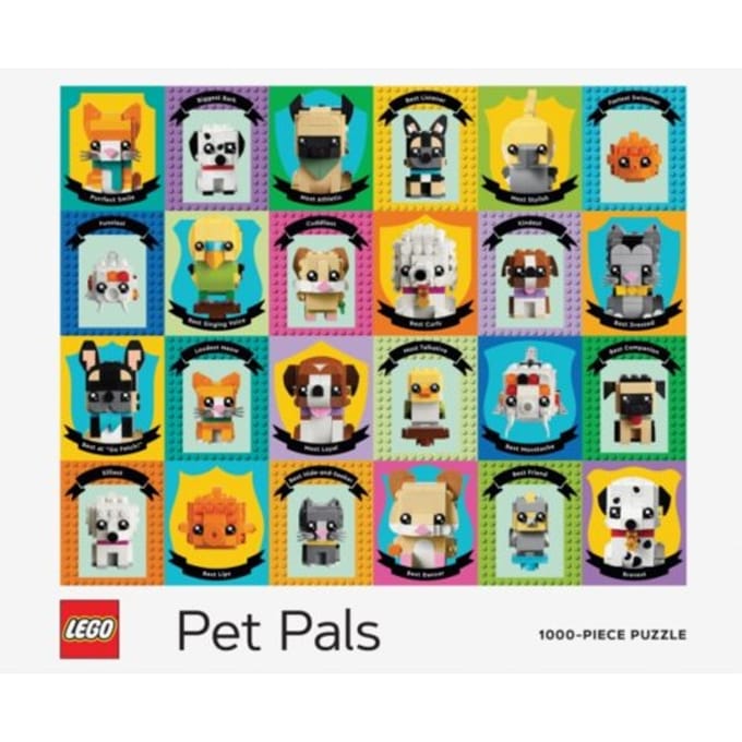 Euromic LEGO® Pet Pals Puzzle 1000-Piece jigsaw puzzle
